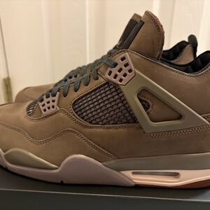 Nike Mens Size 11.5 A MA MANIÉRE X JORDAN 4 RETRO 'DARK MOCHA' New